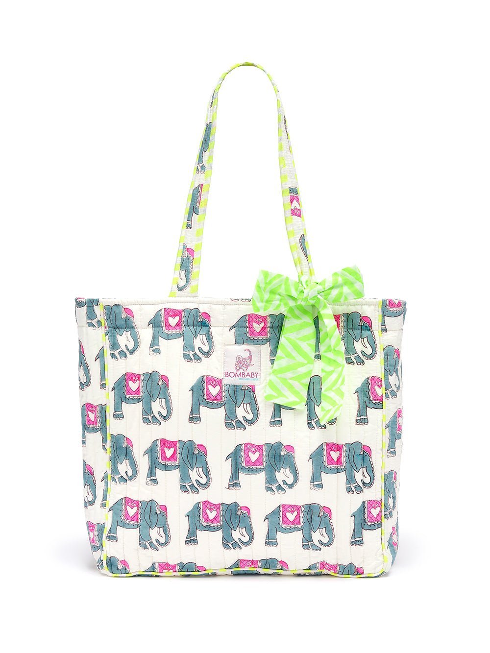 Quilted Tote Bags - Bombaby