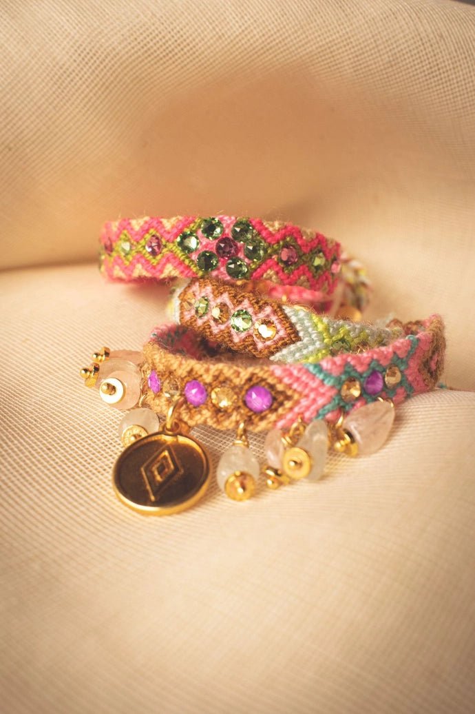 Barbie | Crystal Charm Bracelet - Bombaby