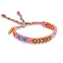 Barbie Pink | Skinny Swarovski Friendship Bracelet - Bombaby