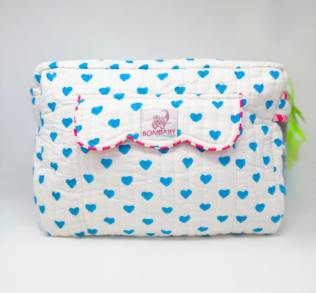 Bestie Bag | Blue Hearts - Bombaby