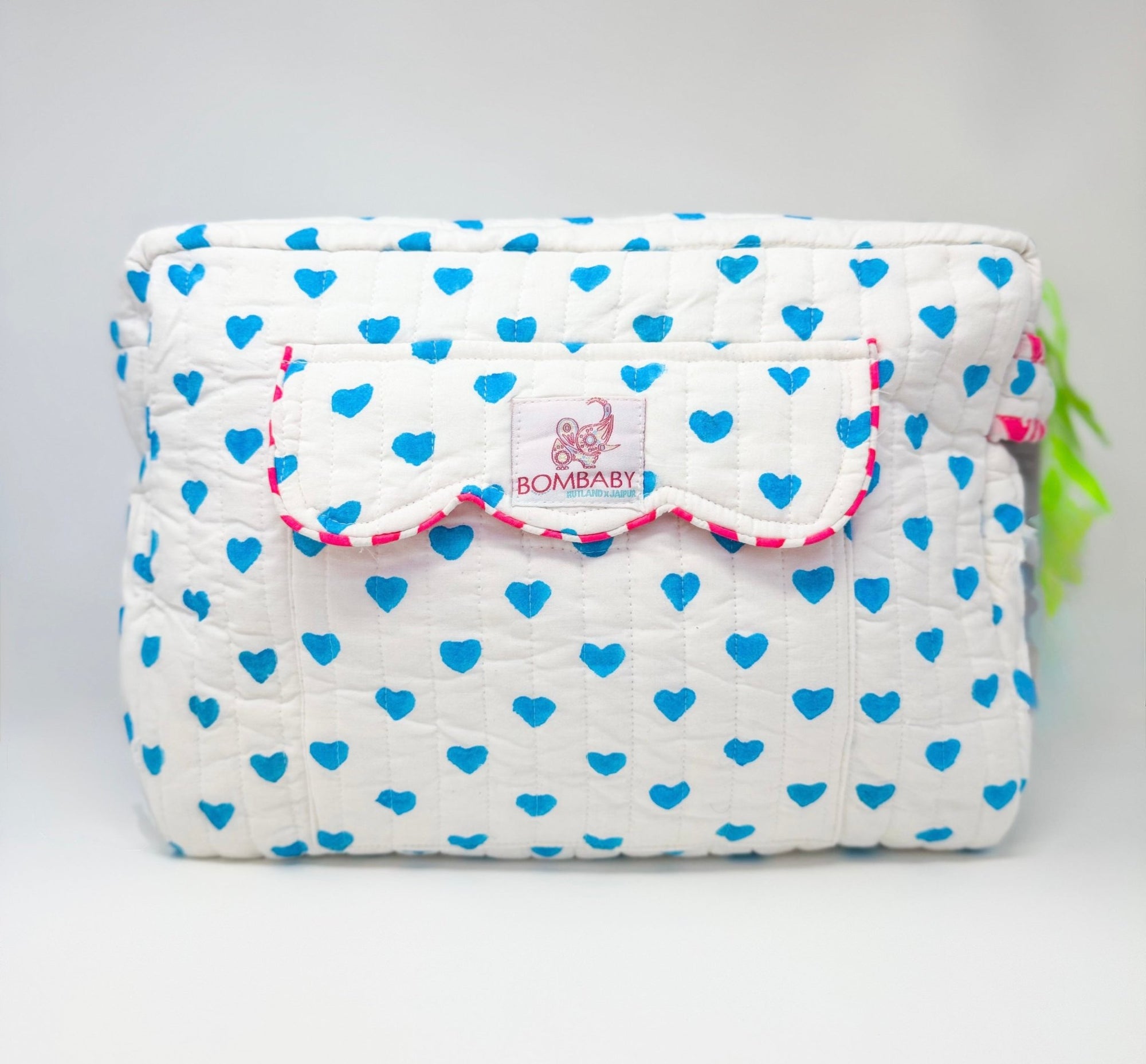 Bestie Bag | Blue Hearts - Bombaby