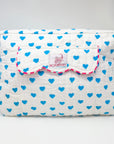 Bestie Bag | Blue Hearts - Bombaby