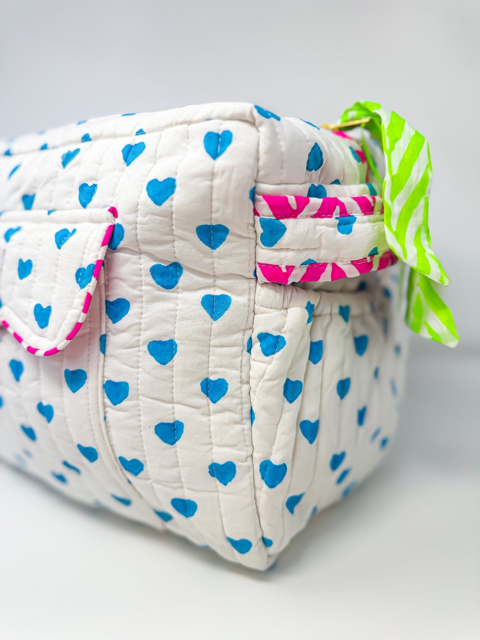 Bestie Bag | Blue Hearts - Bombaby