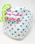 Bestie Bag | Blue Hearts - Bombaby