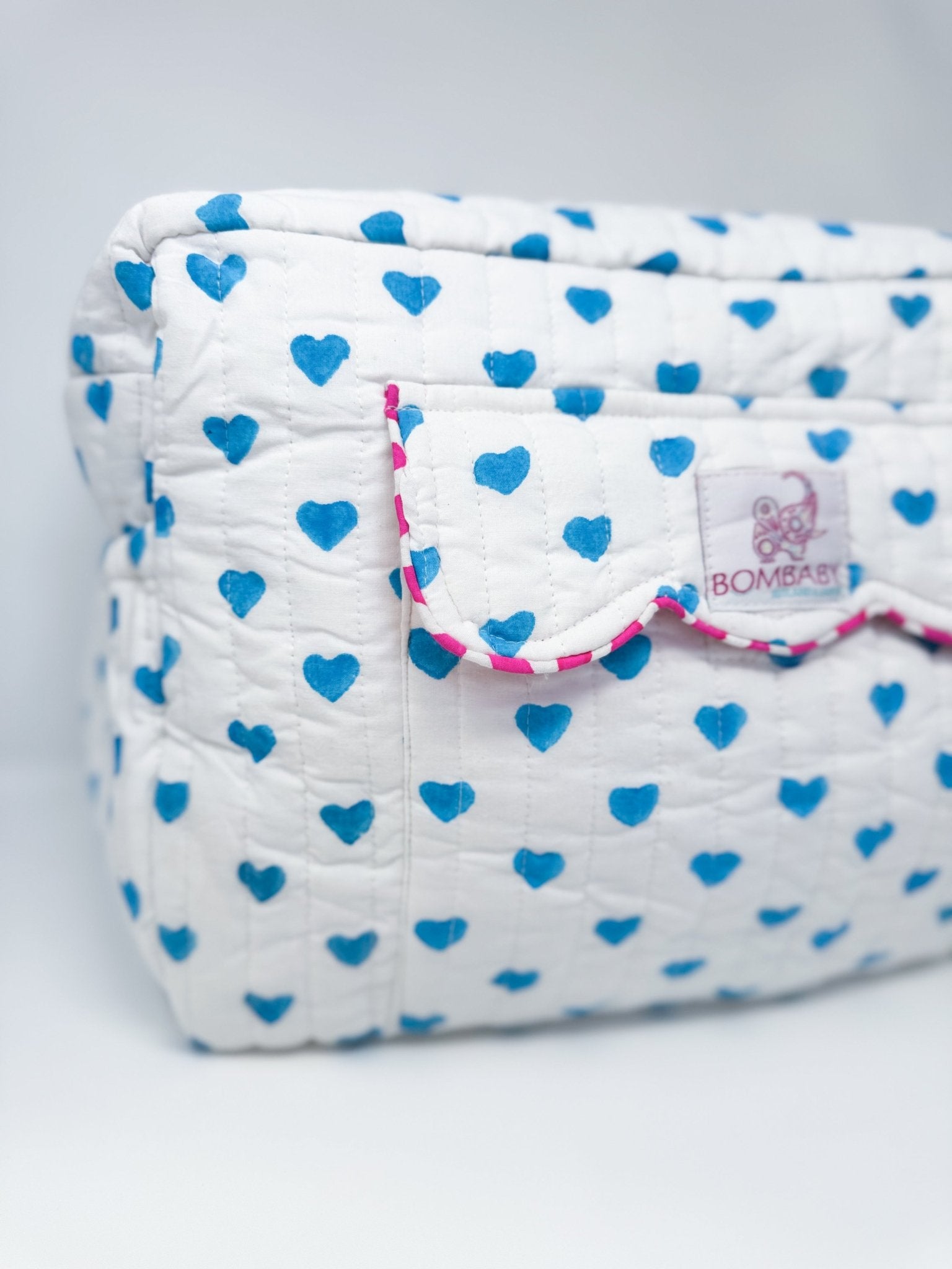 Bestie Bag | Blue Hearts - Bombaby