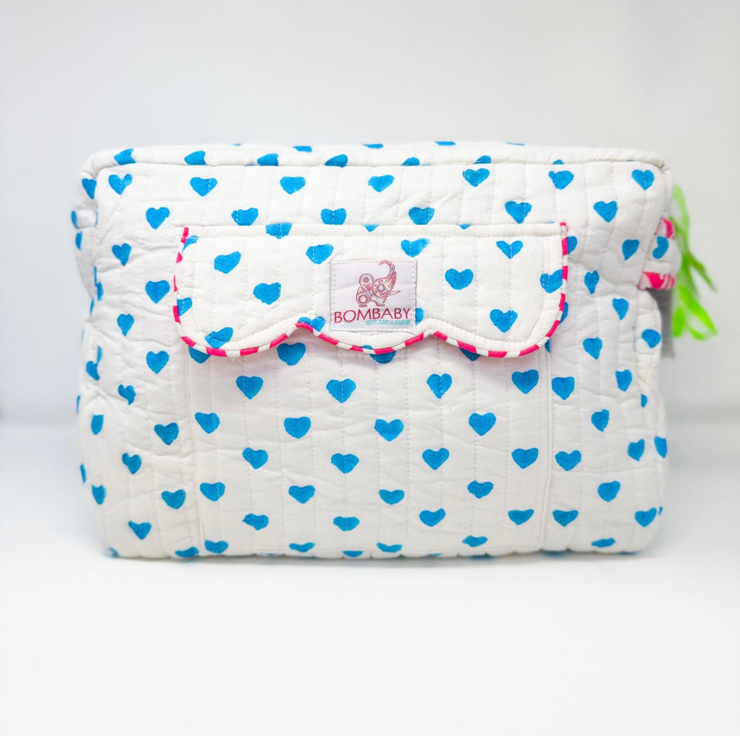 Bestie Bag | Blue Hearts - Bombaby