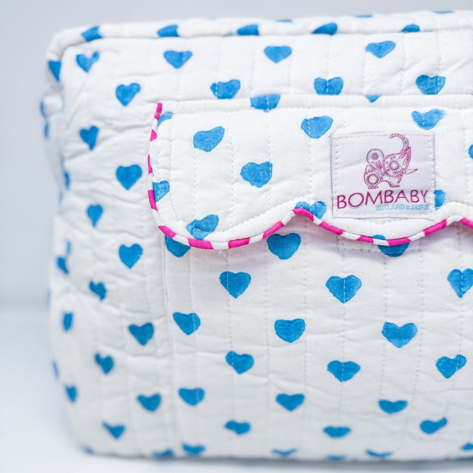 Bestie Bag | Blue Hearts - Bombaby