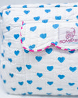 Bestie Bag | Blue Hearts - Bombaby