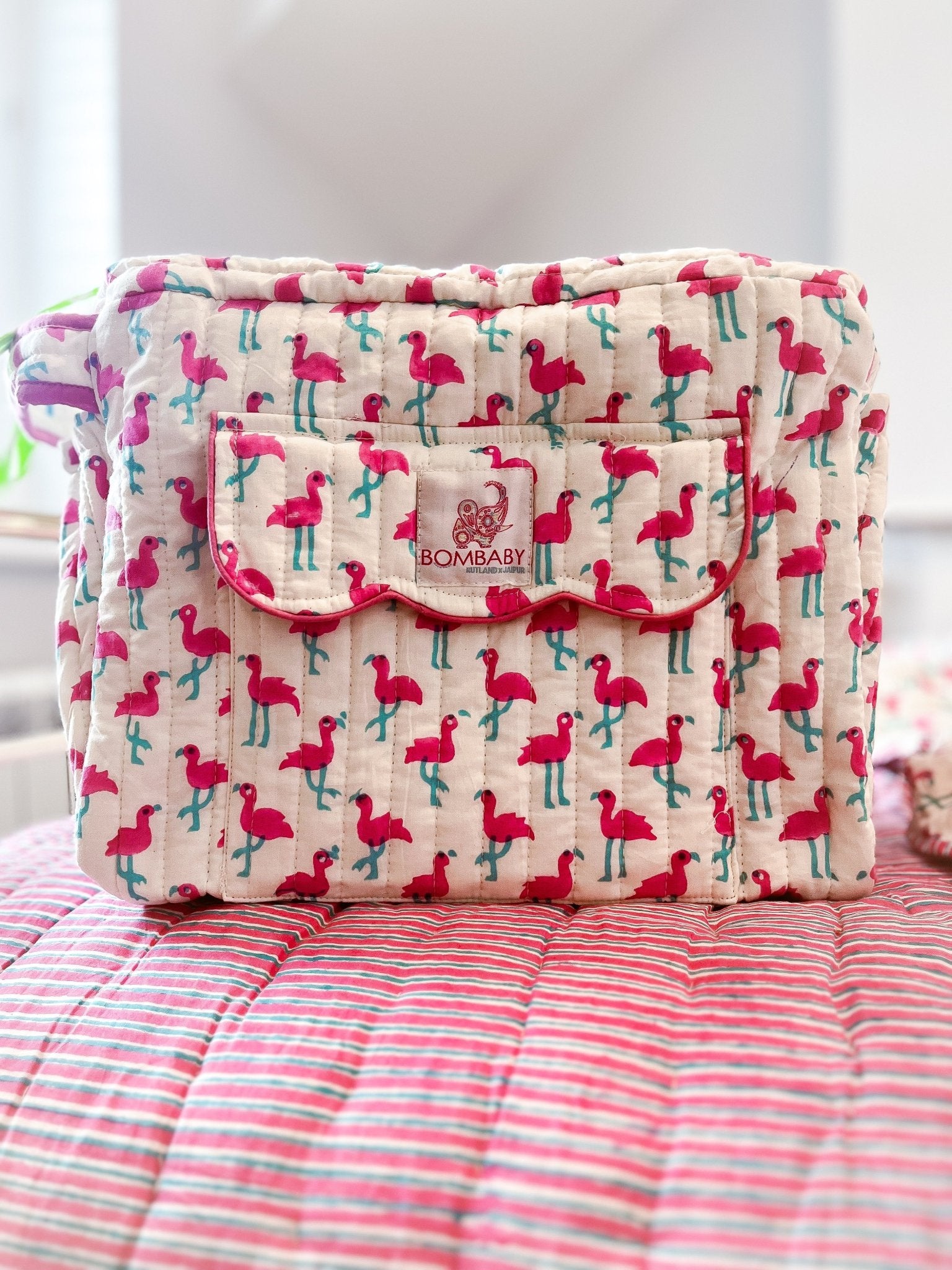 Bestie Bag | Pink Flamingo - Bombaby