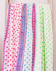 Block Print Scarf XL | Neon Hearts - Bombaby