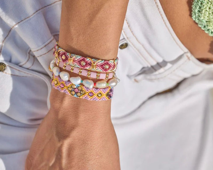 Dalia | Swarovski Friendship Bracelet - Bombaby