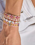 Dalia | Swarovski Friendship Bracelet - Bombaby