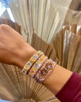 Dalia | Swarovski Friendship Bracelet - Bombaby