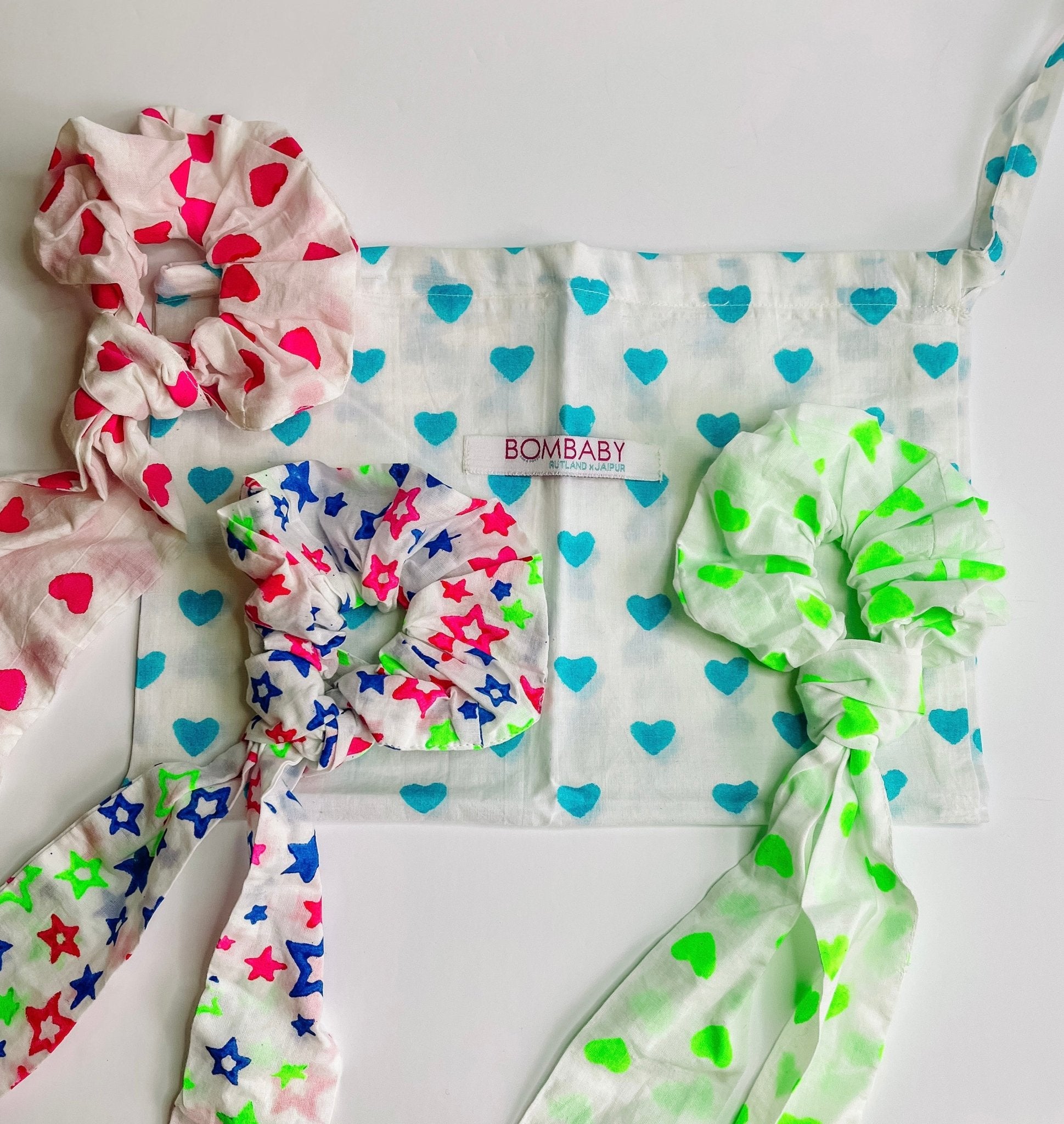 Gift Set | Pretty Ribbon Scrunchies - Bombaby