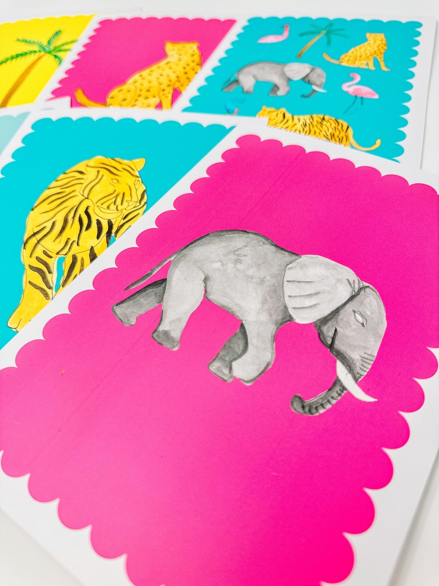 Greeting Card | Pink Elephant - Bombaby