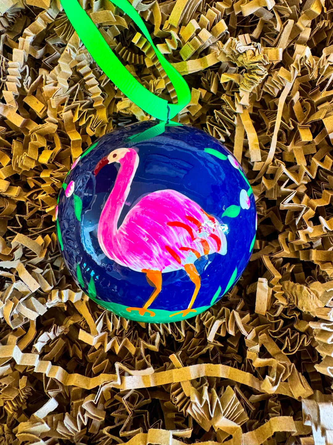 Hand - Painted Christmas Baubles | Made in Kashmir - Bombaby