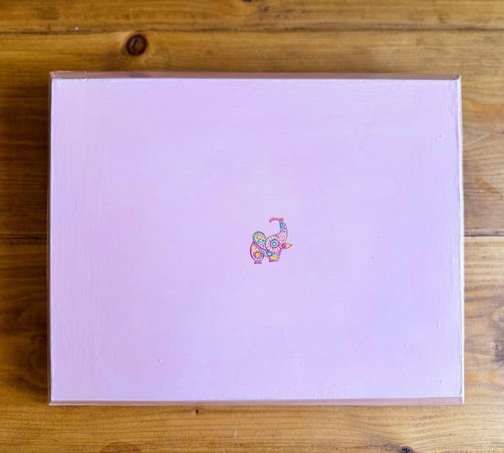 Hand - painted Tray | Butterflies & Blooms - Bombaby