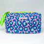 Handmade Block Print Quilted Wash Bag | Glamazon - Bombaby