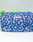 Handmade Block Print Quilted Wash Bag | Glamazon - Bombaby