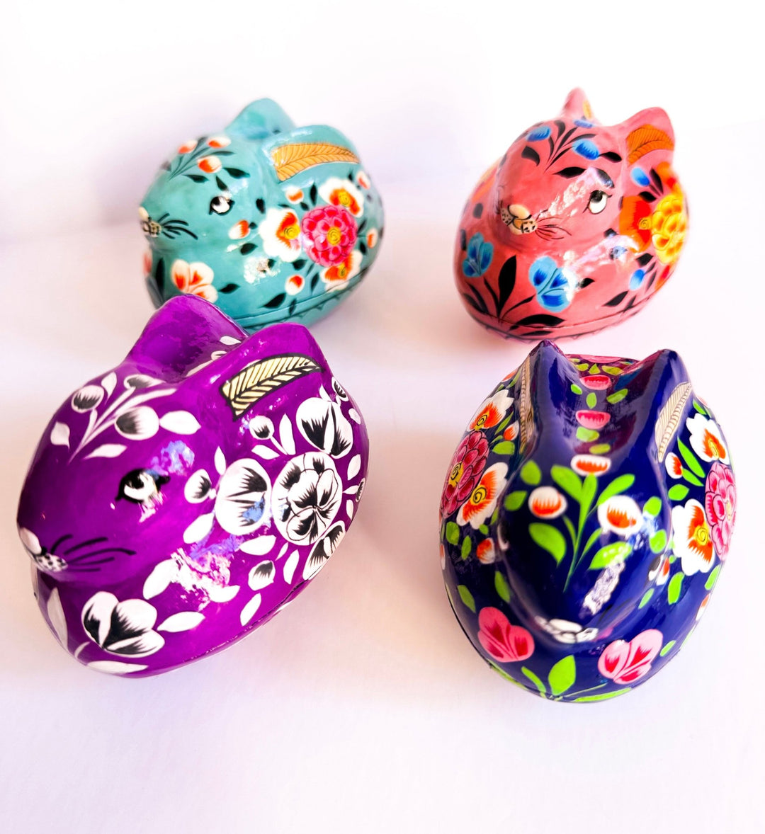 Handmade Easter Bunny Trinket Boxes - Bombaby