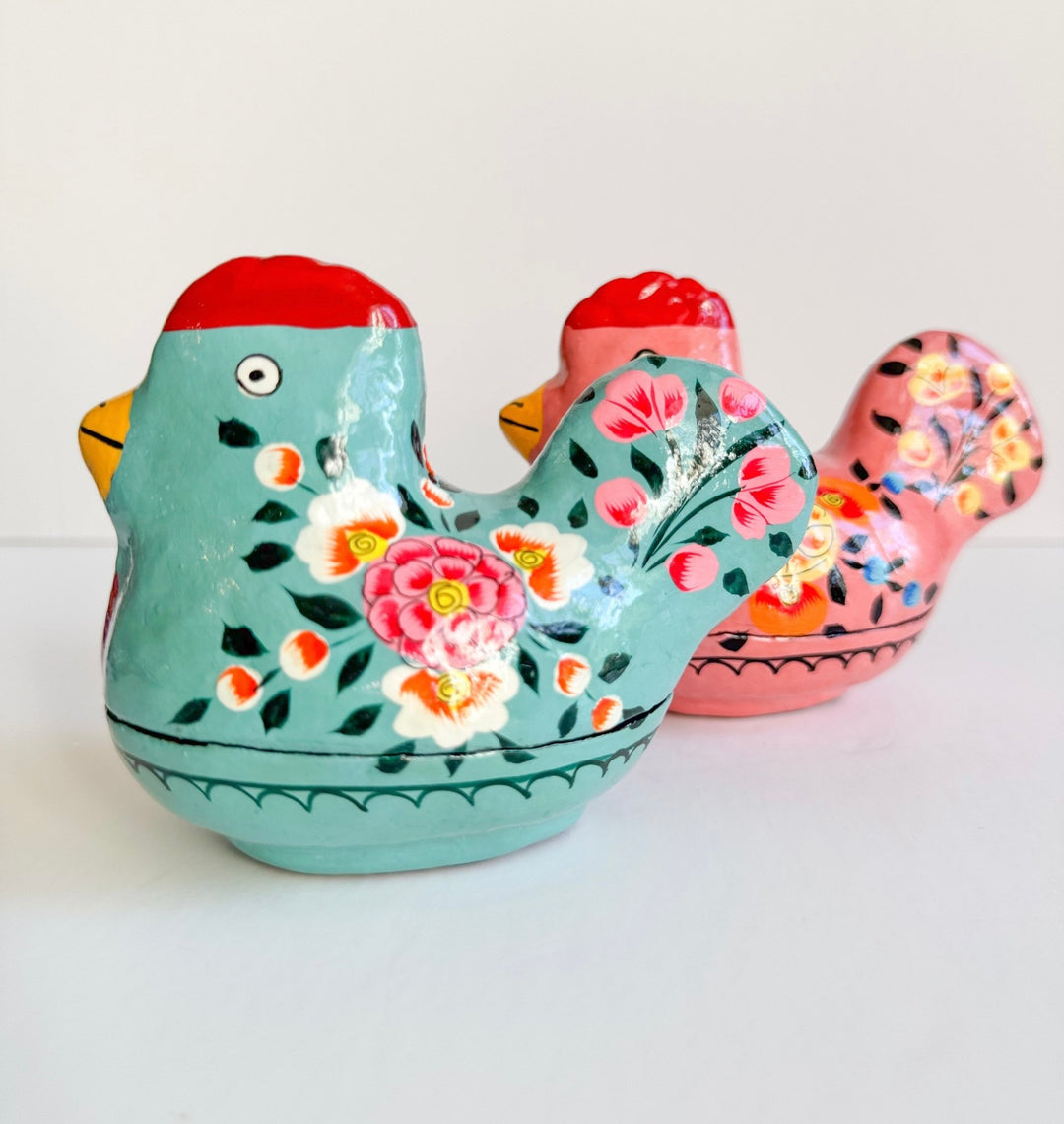 Handmade Easter Hen Trinket Boxes - Bombaby