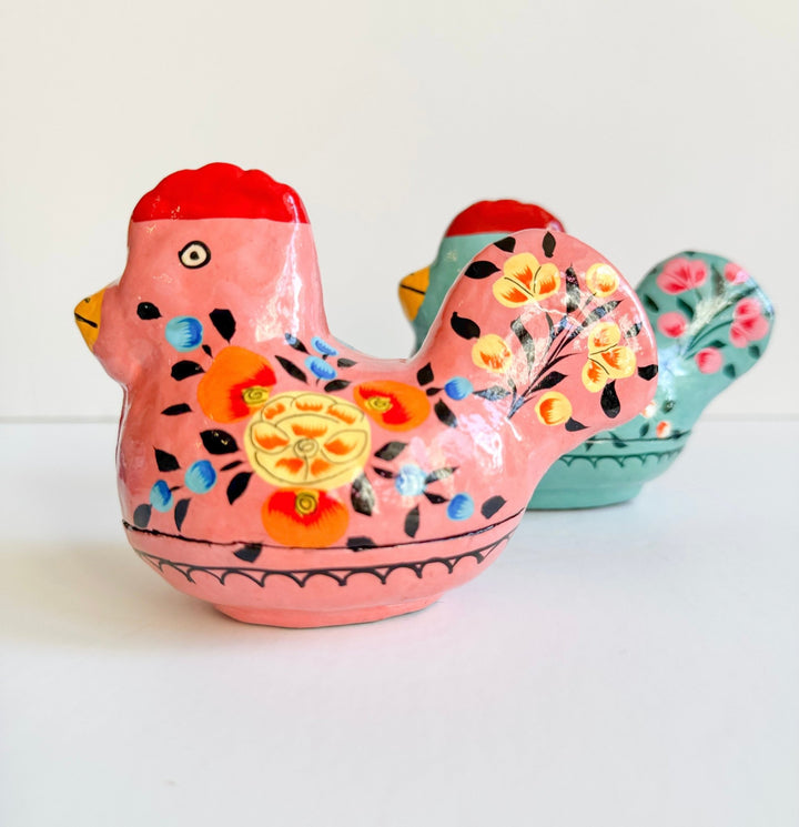 Handmade Easter Hen Trinket Boxes - Bombaby