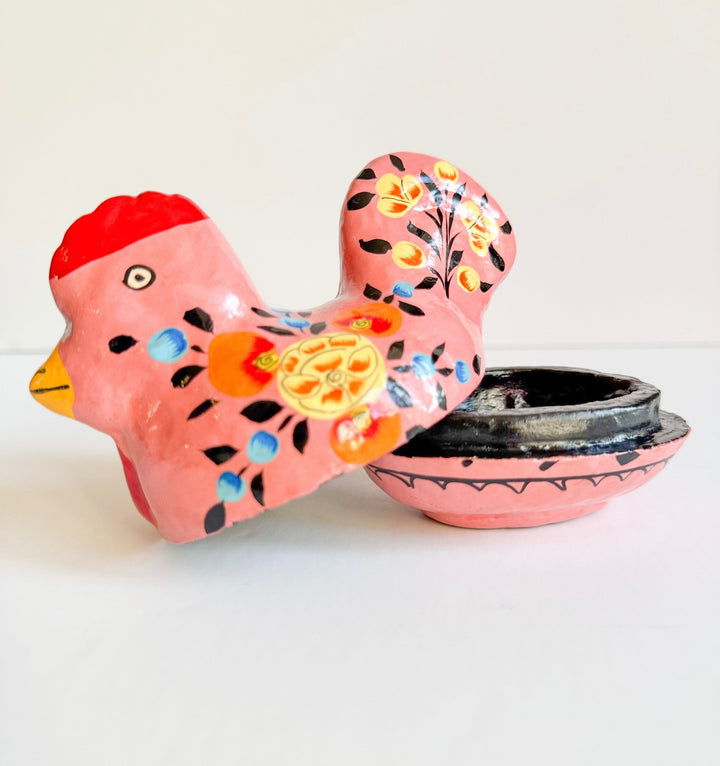 Handmade Easter Hen Trinket Boxes - Bombaby