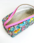 Handmade Quilted Pencil Case | Lata Floral - Bombaby