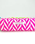 Handmade Quilted Pencil Case | Neon Pink - Bombaby