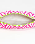 Handmade Quilted Pencil Case | Neon Pink - Bombaby