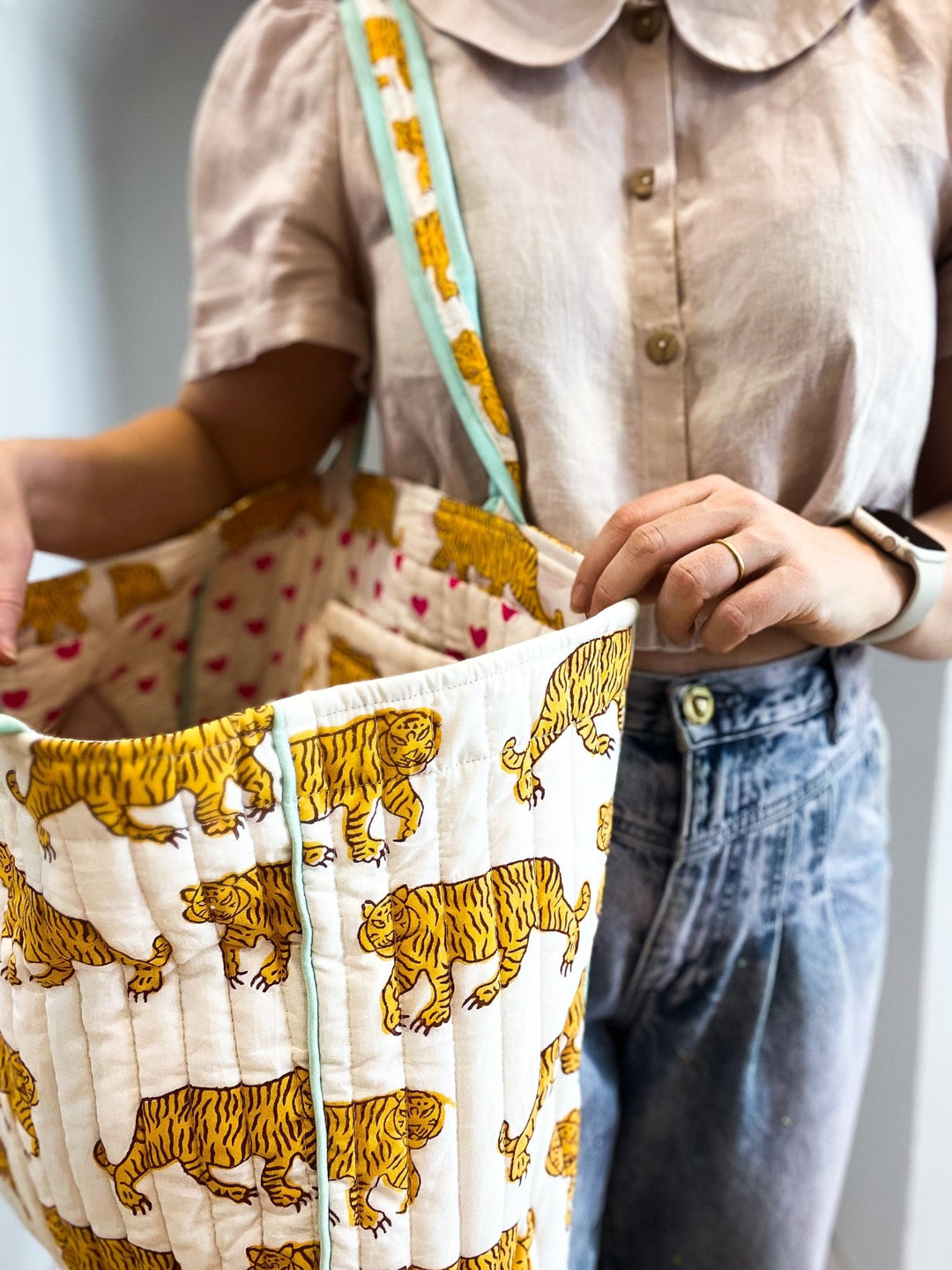 Indian Tiger | Tote Bag - Bombaby