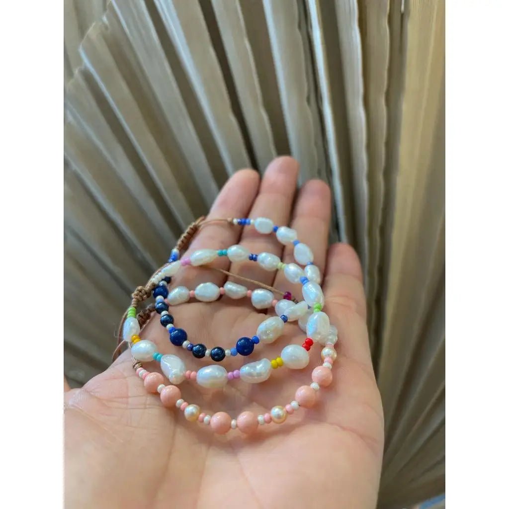 Kaleidoscope | Pearl Bracelet - Bombaby