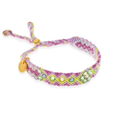 Lavanda | Swarovski Friendship Bracelet - Bombaby