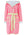 Luxury Quilted Dressing Gown | Neon Pink Stripe - Bombaby