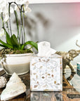 Mother of Pearl Inlay Tissue Box | Sandy Shores - Bombaby