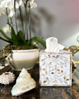 Mother of Pearl Inlay Tissue Box | Sandy Shores - Bombaby