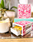 Mother of Pearl Match Box Holder | Barbie Pink - Bombaby