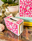 Mother of Pearl Match Box Holder | Barbie Pink - Bombaby