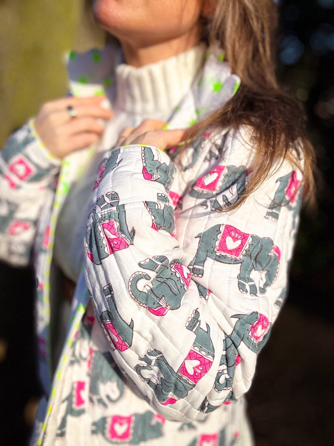 Quilted Jacket | Elephantasy - Bombaby