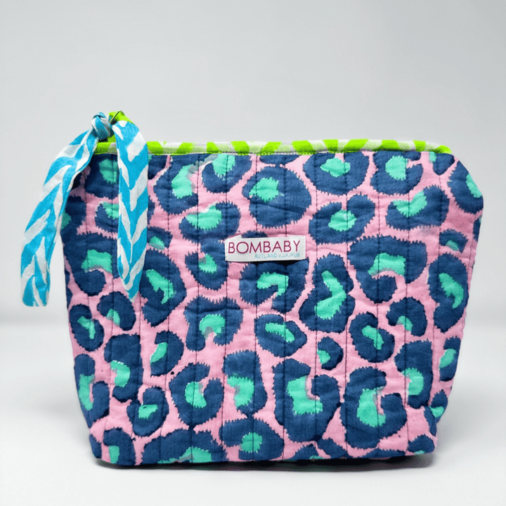 Quilted Make Up Bag | Glamazon - Bombaby