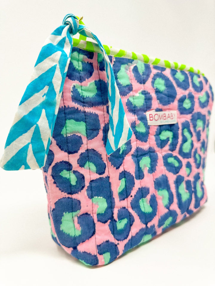 Quilted Make Up Bag | Glamazon - Bombaby