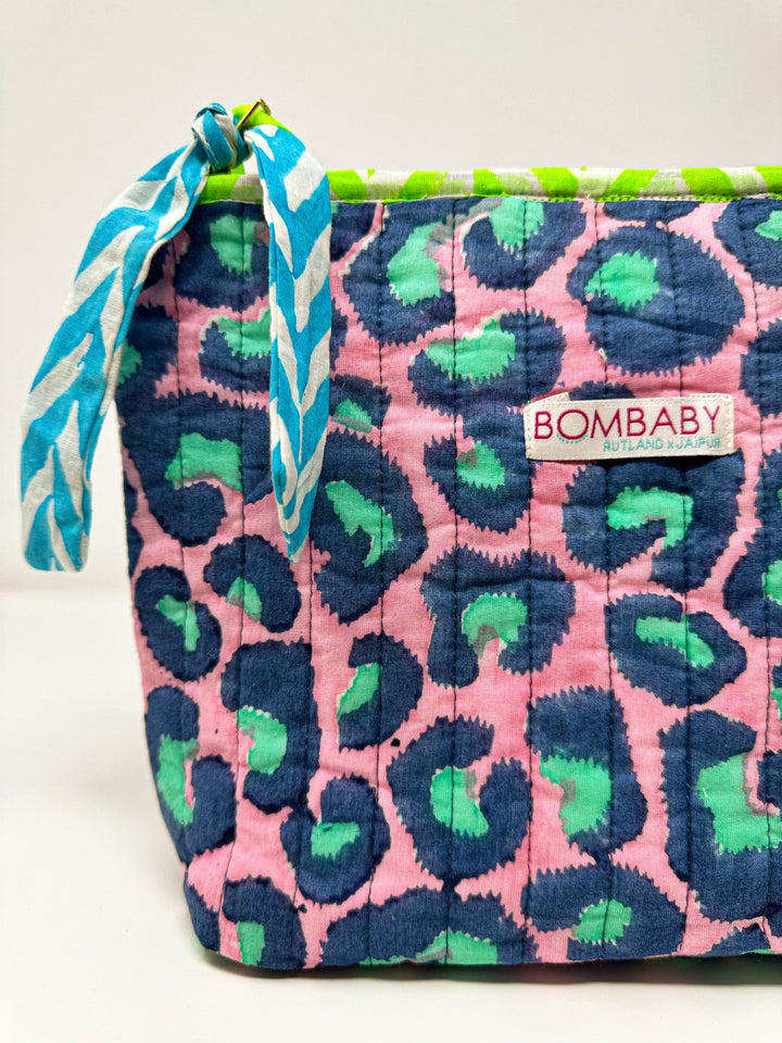 Quilted Make Up Bag | Glamazon - Bombaby