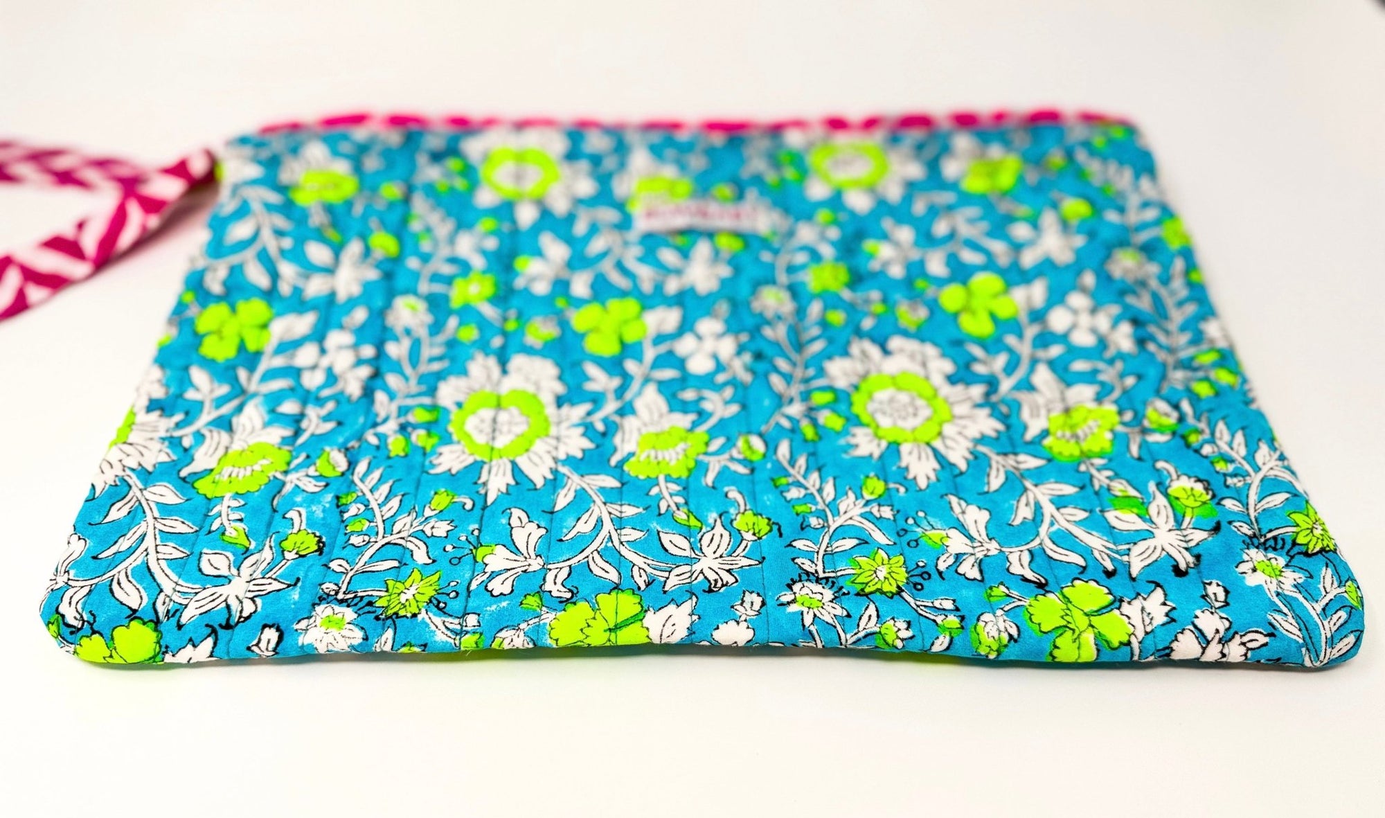 Quilted Pouch | Meadow - Bombaby