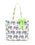 Quilted Tote Bag | Elephantasy - Bombaby