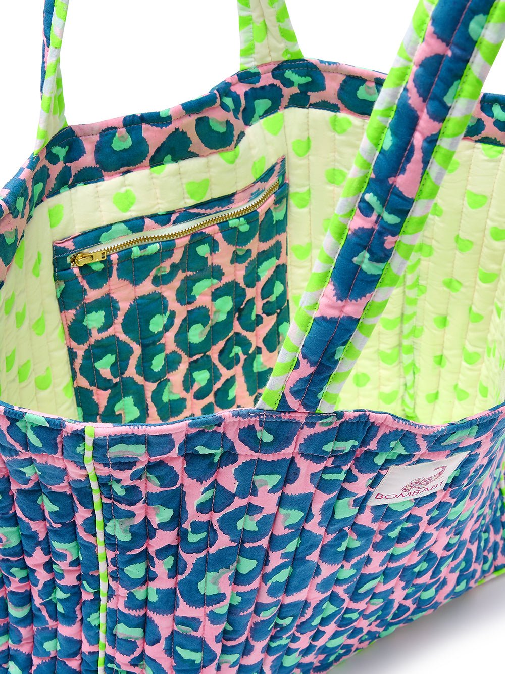 Quilted Tote Bag | Glamazon - Bombaby