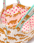 Quilted Tote Bag | Indian Tiger - Bombaby