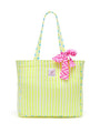 Quilted Tote Bag | Limoncello - Bombaby