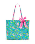 Quilted Tote Bag | Meadow - Bombaby