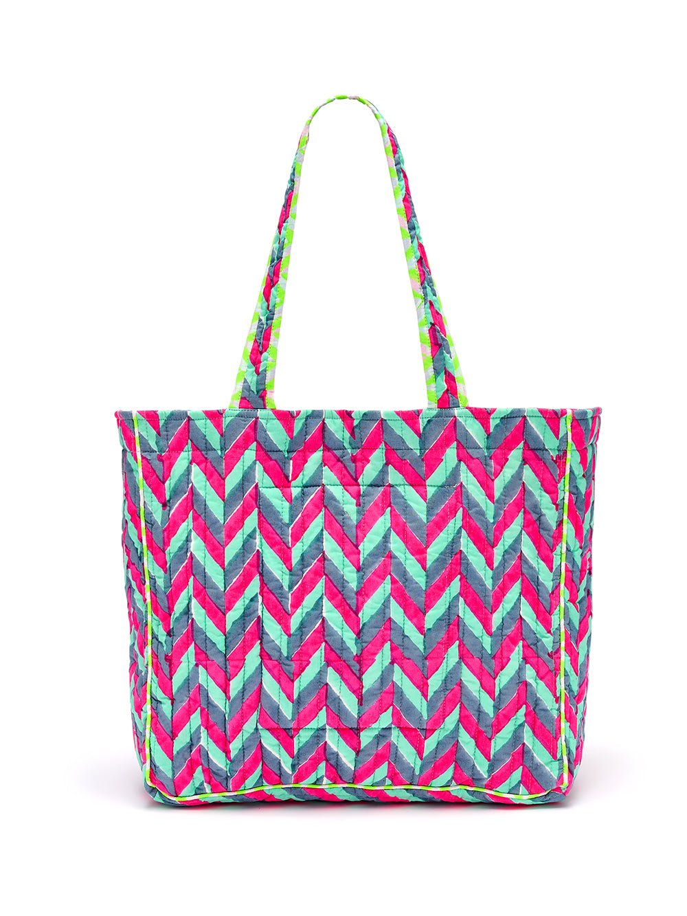 Quilted Tote Bag | Ziggy - Bombaby