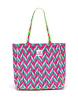 Quilted Tote Bag | Ziggy - Bombaby